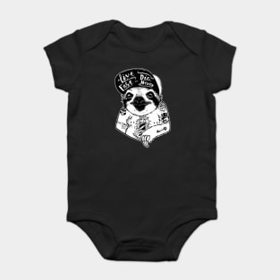 Sloth Tattooed Baby Bodysuit